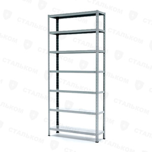 Стеллаж MS Hard 2500х1000х300, 7 полок